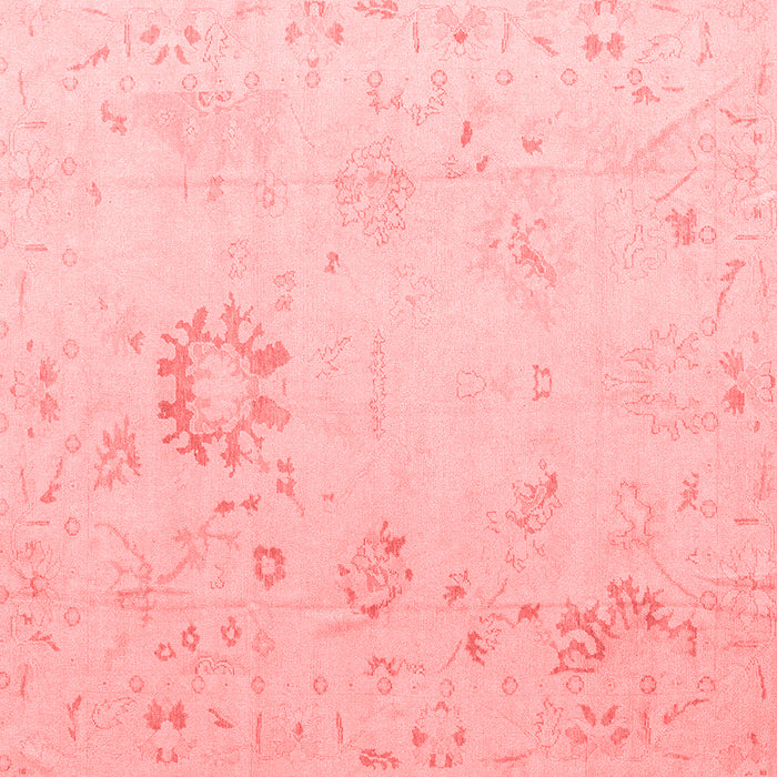 Machine Washable Oriental Red Traditional Rug, wshabs4598red