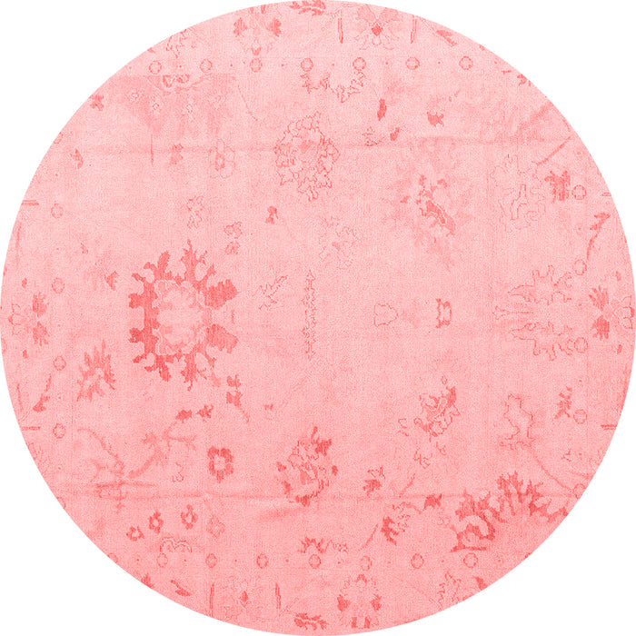 Machine Washable Oriental Red Traditional Rug, wshabs4598red