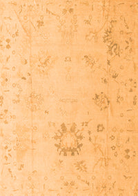 Oriental Orange Traditional Rug, abs4598org