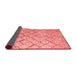 Abstract Red Modern Area Rugs