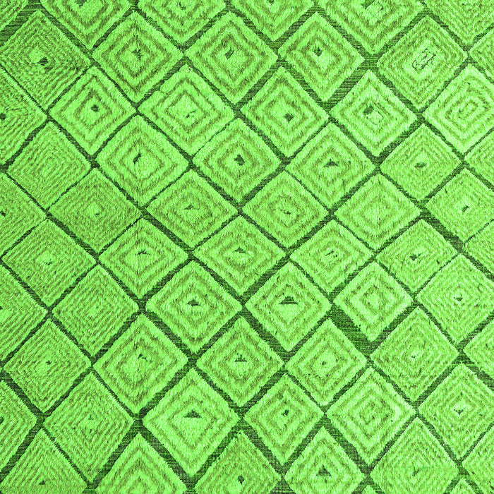 Machine Washable Abstract Green Modern Area Rugs, wshabs4599grn