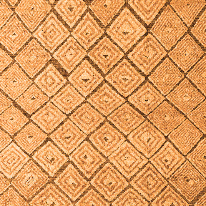 Machine Washable Abstract Orange Modern Area Rugs, wshabs4599org