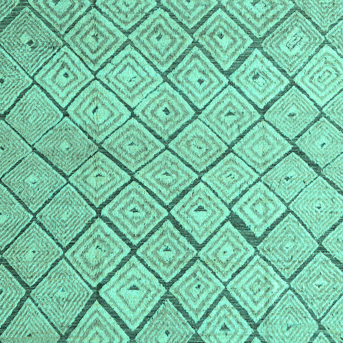 Abstract Turquoise Modern Rug, abs4599turq