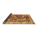 Sideview of Oriental Brown Traditional Rug, abs459brn