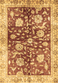 Oriental Brown Traditional Rug, abs459brn