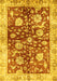 Oriental Yellow Traditional Rug, abs459yw