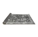 Sideview of Oriental Gray Traditional Rug, abs459gry