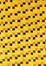 Abstract Yellow Modern Rug, abs45yw