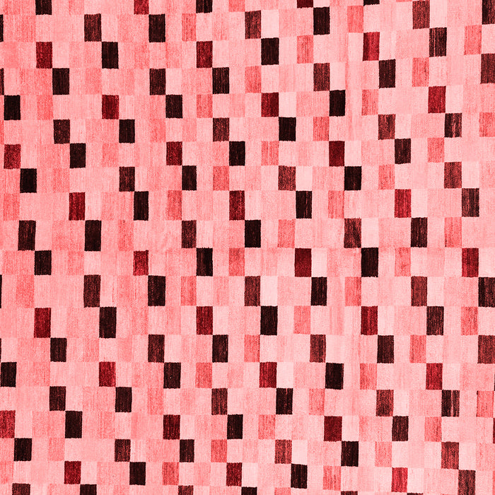 Abstract Red Modern Rug, abs45red