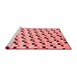 Modern Red Washable Rugs