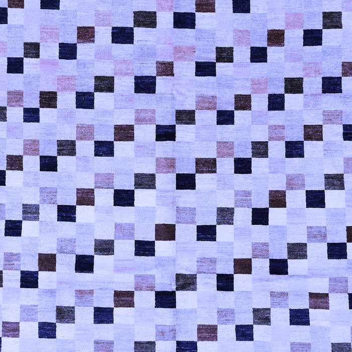 Abstract Blue Modern Rug, abs45blu