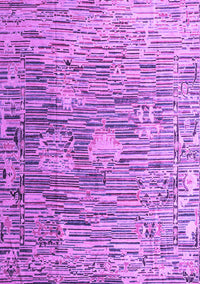 Abstract Purple Modern Rug, abs4600pur