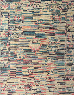 Abstract Puce Purple Modern Rug, abs4600