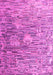 Machine Washable Abstract Pink Modern Rug, wshabs4600pnk