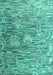 Abstract Turquoise Modern Rug, abs4600turq