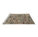 Sideview of Machine Washable Abstract Light French Beige Brown Rug, wshabs4601