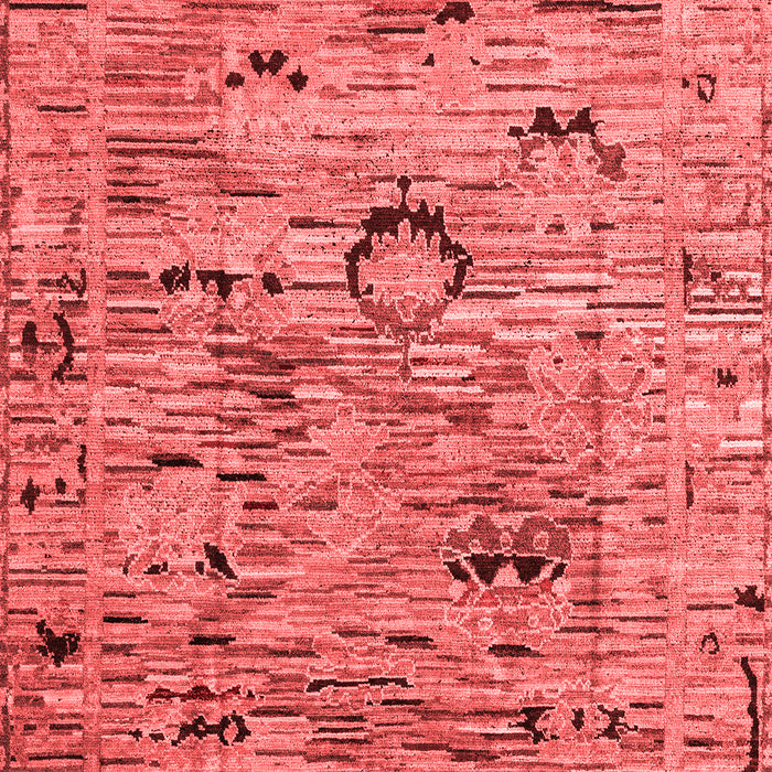Machine Washable Abstract Red Modern Rug, wshabs4601red