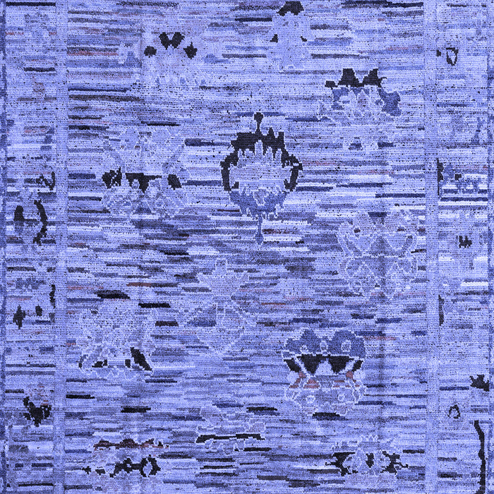 Machine Washable Abstract Blue Modern Rug, wshabs4601blu
