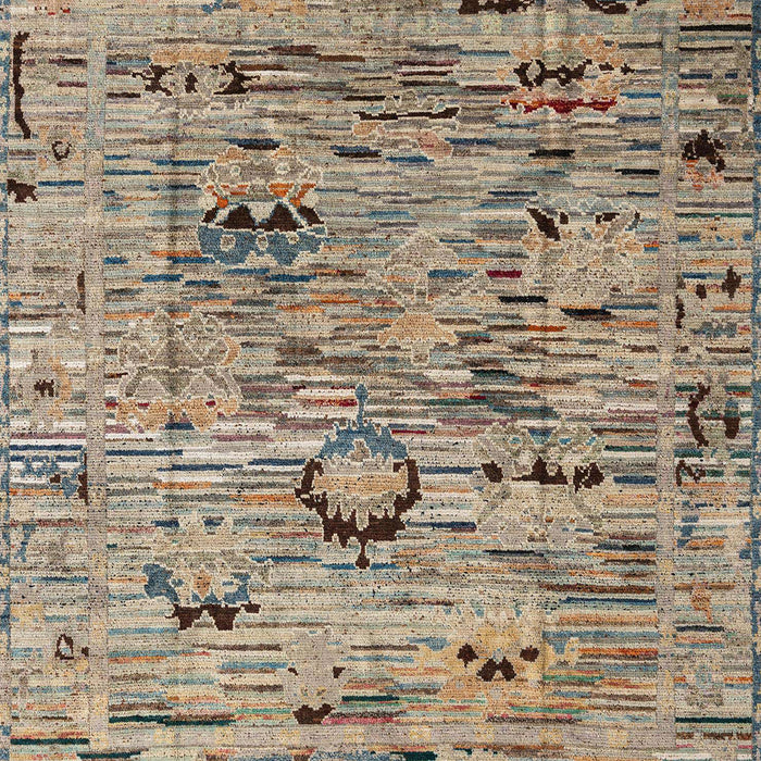 Machine Washable Abstract Light French Beige Brown Rug, wshabs4601