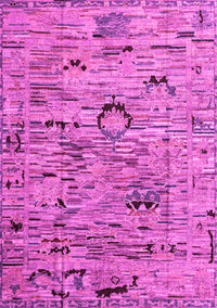 Abstract Pink Modern Rug, abs4601pnk