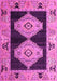 Abstract Pink Modern Rug, abs4602pnk