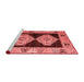 Modern Red Washable Rugs