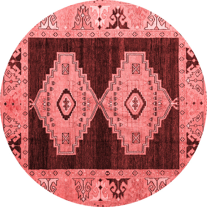 Abstract Red Modern Rug, abs4602red