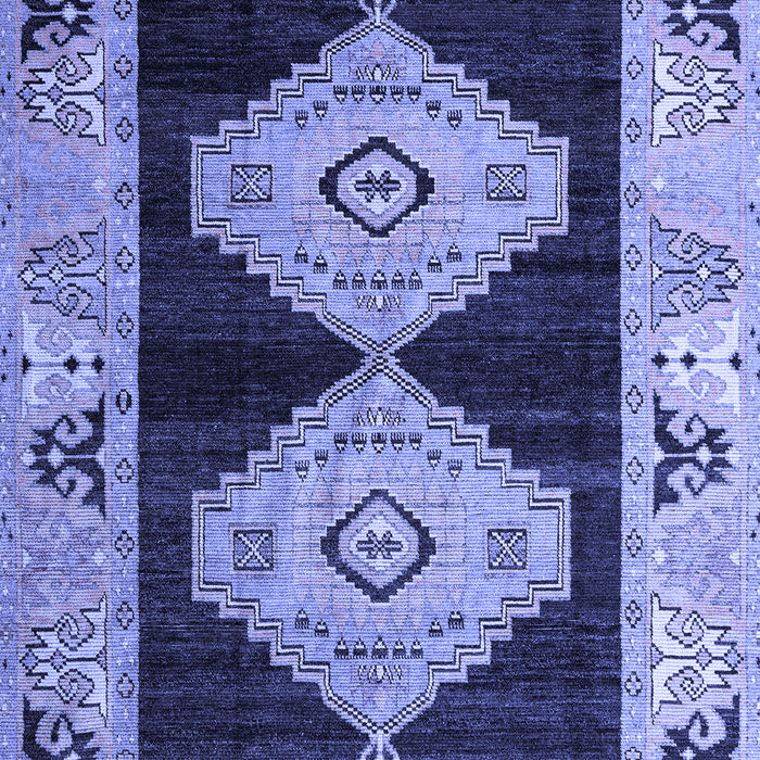 Abstract Blue Modern Rug, abs4602blu