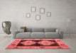 Modern Red Washable Rugs