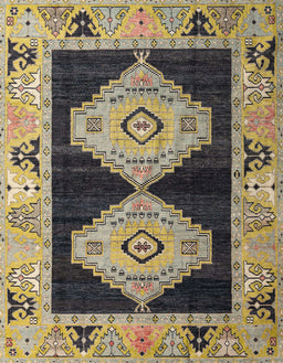 Abstract Taupe Brown Modern Rug, abs4602