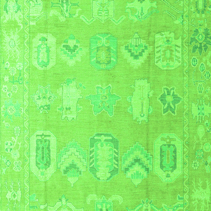 Machine Washable Abstract Green Modern Area Rugs, wshabs4603grn