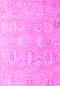 Abstract Pink Modern Rug, abs4603pnk