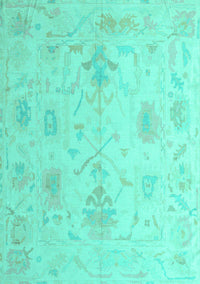 Oriental Turquoise Traditional Rug, abs4605turq