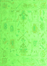 Oriental Green Traditional Rug, abs4605grn