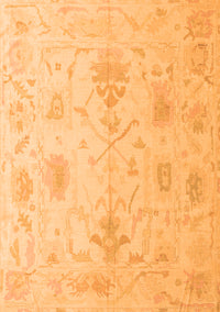 Oriental Orange Traditional Rug, abs4605org