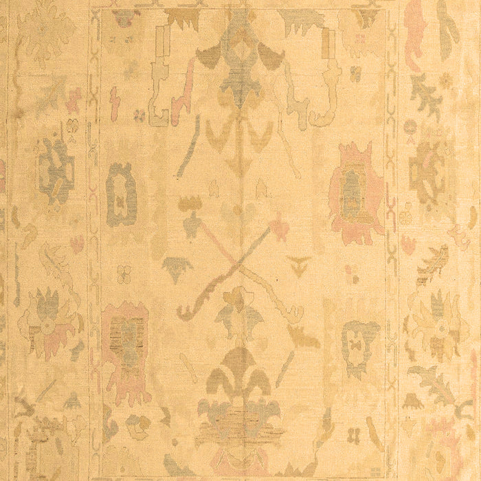 Machine Washable Oriental Brown Traditional Rug, wshabs4605brn