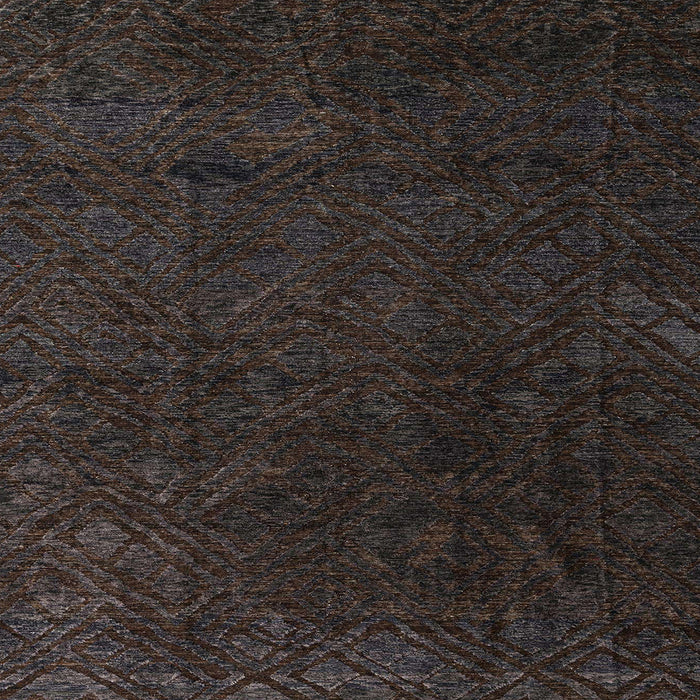 Square Abstract Gray Modern Rug, abs4607