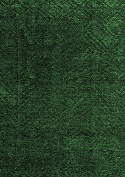 Abstract Emerald Green Modern Rug, abs4607emgrn