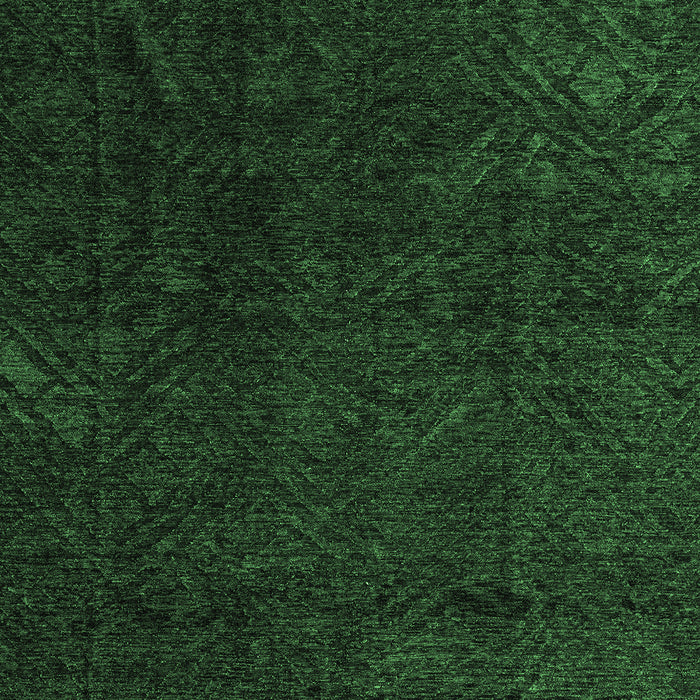 Abstract Emerald Green Modern Rug, abs4607emgrn