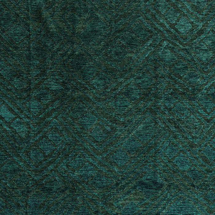 Machine Washable Abstract Turquoise Modern Area Rugs, wshabs4607turq