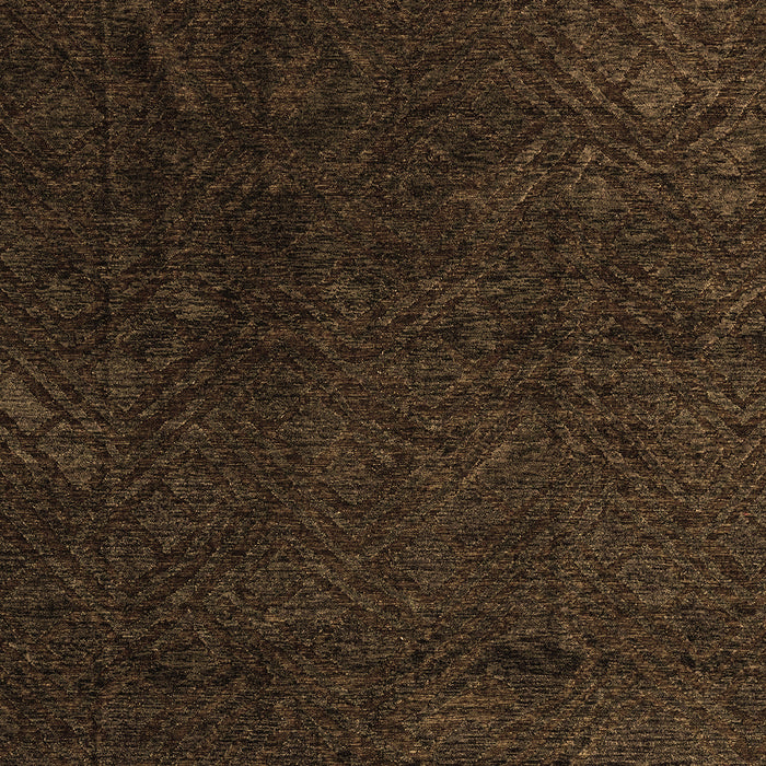 Machine Washable Abstract Brown Modern Rug, wshabs4607brn