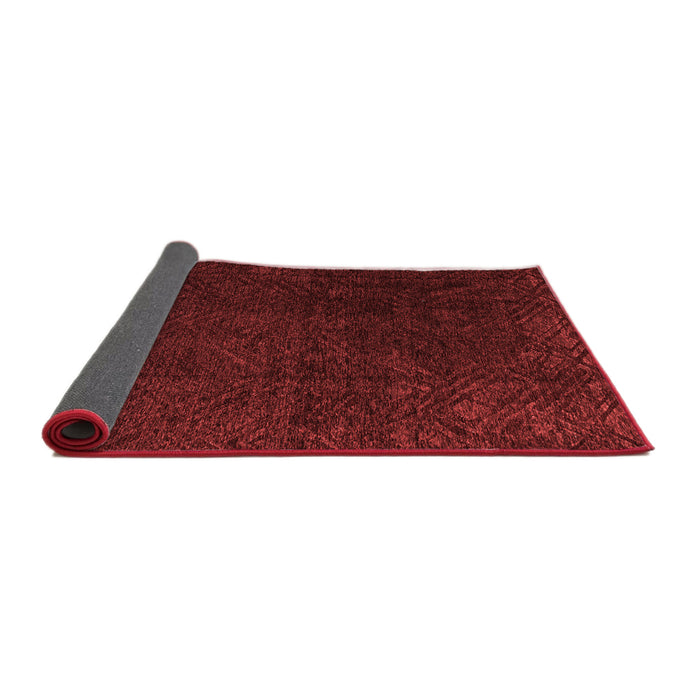 Abstract Red Modern Area Rugs