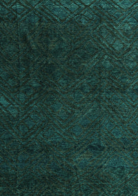 Abstract Turquoise Modern Rug, abs4607turq