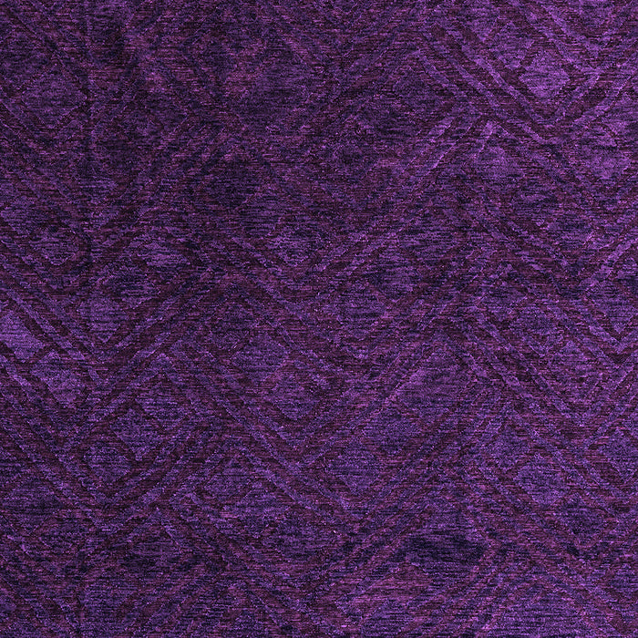 Abstract Purple Modern Rug, abs4607pur