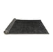 Sideview of Abstract Gray Modern Rug, abs4607gry