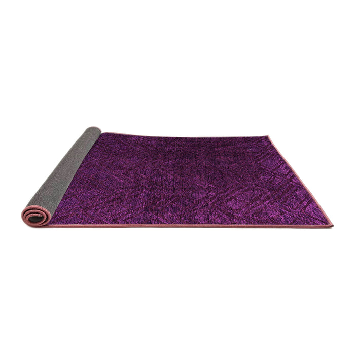 Sideview of Abstract Pink Modern Rug, abs4607pnk