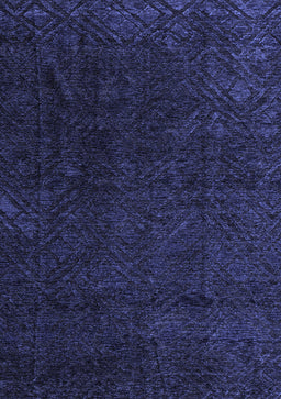 Abstract Blue Modern Rug, abs4607blu