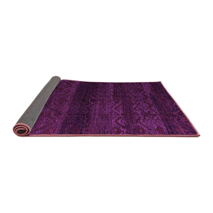 Sideview of Abstract Pink Modern Rug, abs4608pnk