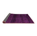 Sideview of Abstract Pink Modern Rug, abs4608pnk