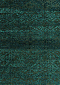 Abstract Turquoise Modern Rug, abs4608turq